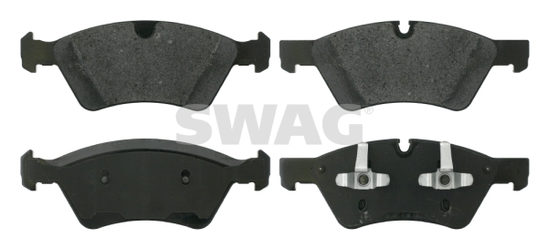 set placute frana,frana disc 10 91 6621 SWAG